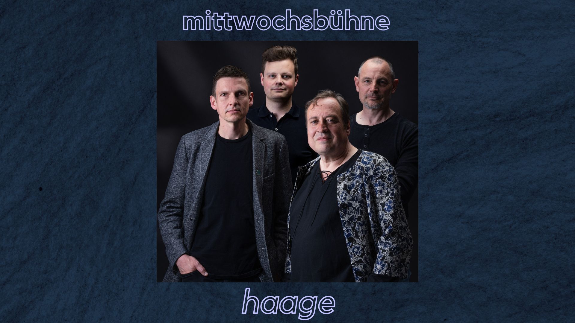 MITT­WOCHS­BÜH­NE:&nbsp;haage