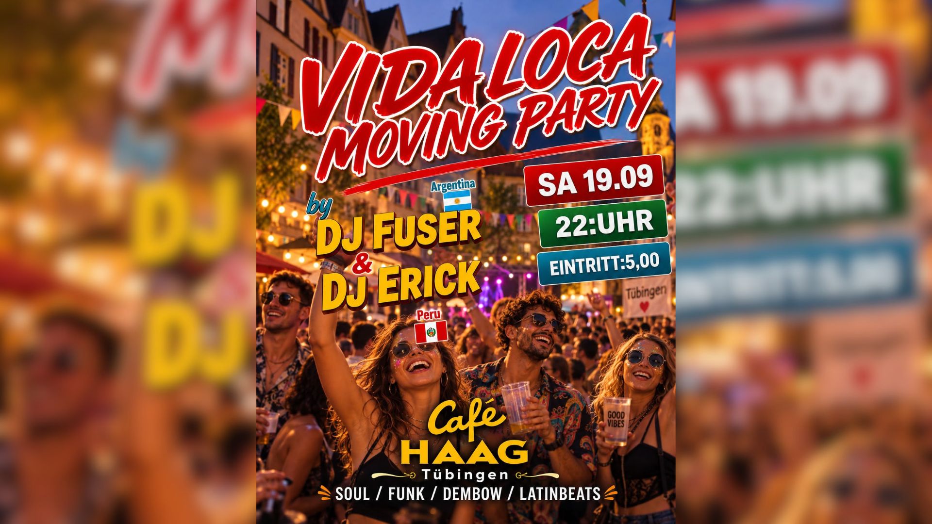 VIDA LOCA MOVING PARTY